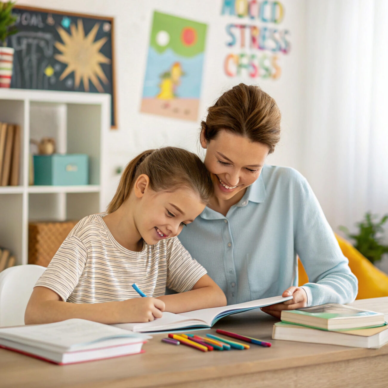 Motivate a Child to Study Without Causing Stress